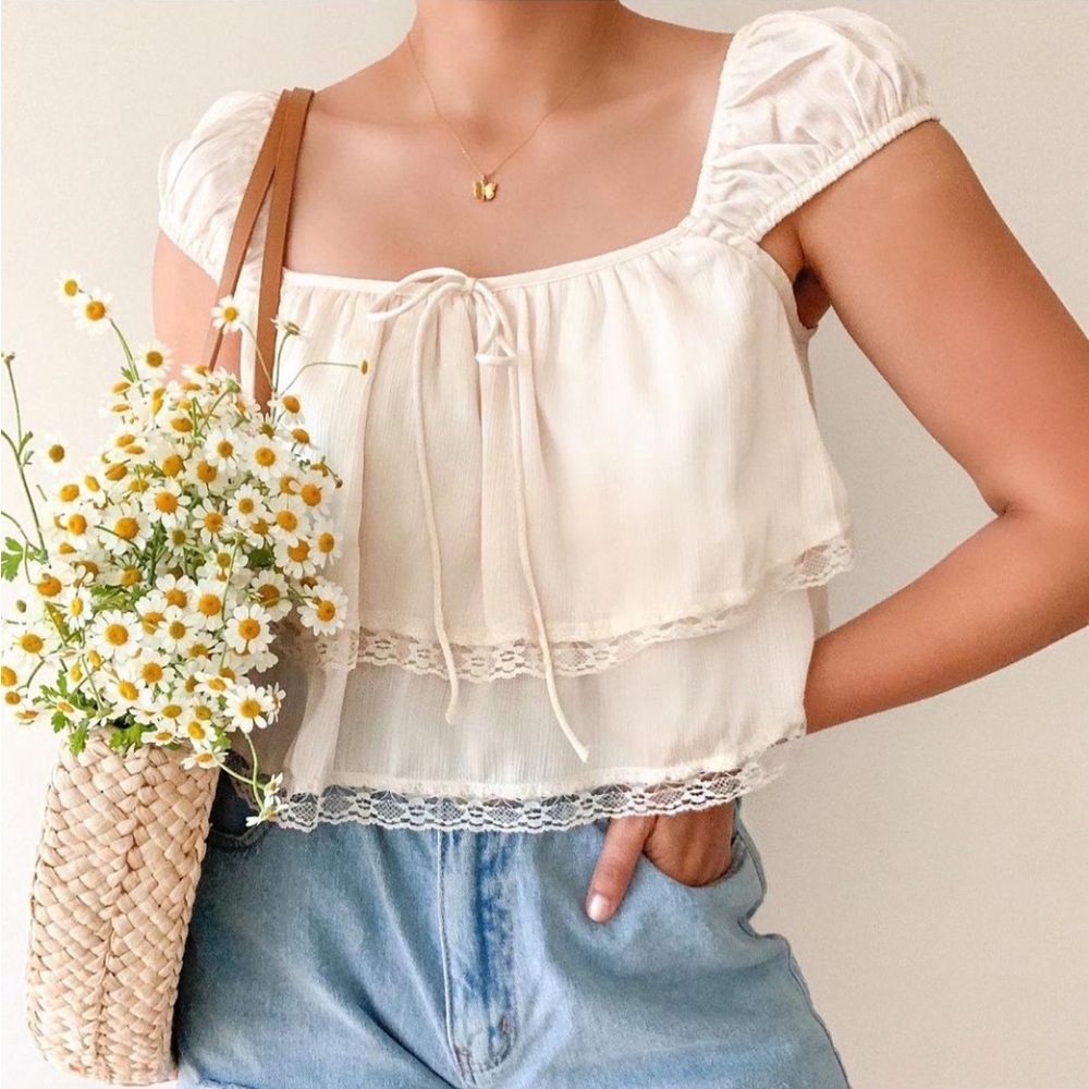 Breath of Youth - Sweet Little Notes Top - Medium